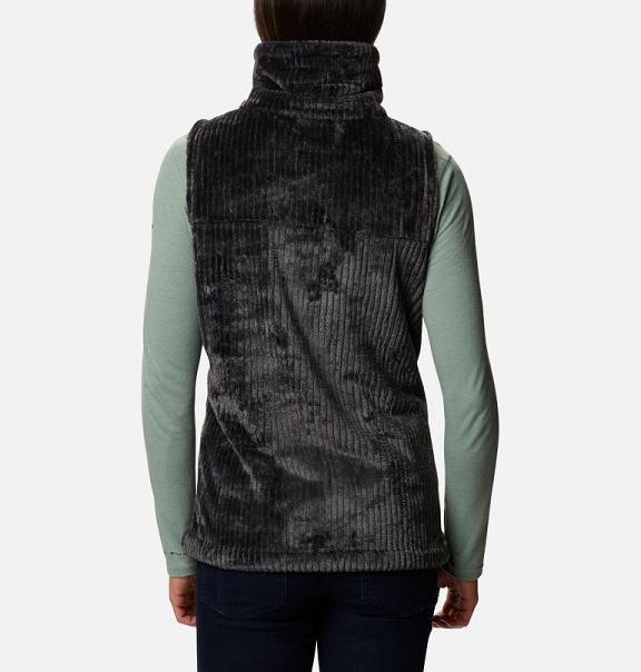 Columbia Fireside Sherpa Vest Black For Women's NZ72853 New Zealand